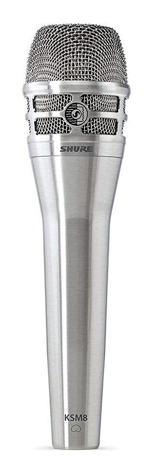 SHURE KSM8/N-J Dualdyne カーディオイド･ダイナミック･ボーカルマイクロホン ブラッシュドニッケル マイク【送料無料】