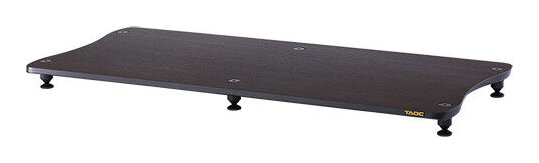 TAOC XL-1L-WD XLシリーズ オーディオラック スタンダード　L Type/1段【送料無料】【ポイント10倍】｜さくら山楽器
