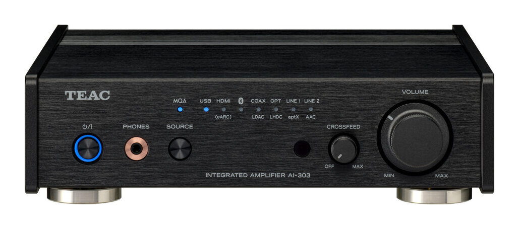 TEAC AI-303-B デスクトップオーディオ・アンプ Bluetooth USB入力搭載 ハイレゾ再生対応【送料無料】 47,880円