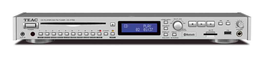 TEAC CD-P750-S / Bluetooth AM･FMチューナー搭載 CDプレーヤー【送料無料】｜さくら山楽器