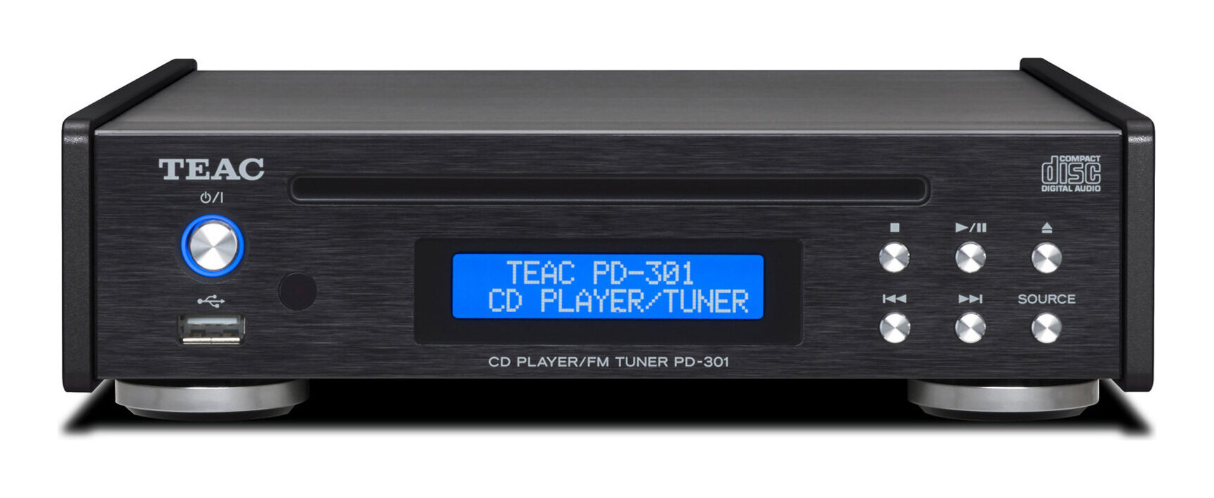 楽天市場】TEAC PD-301-X/B CDプレーヤー/FMチューナー ワイドFM USB