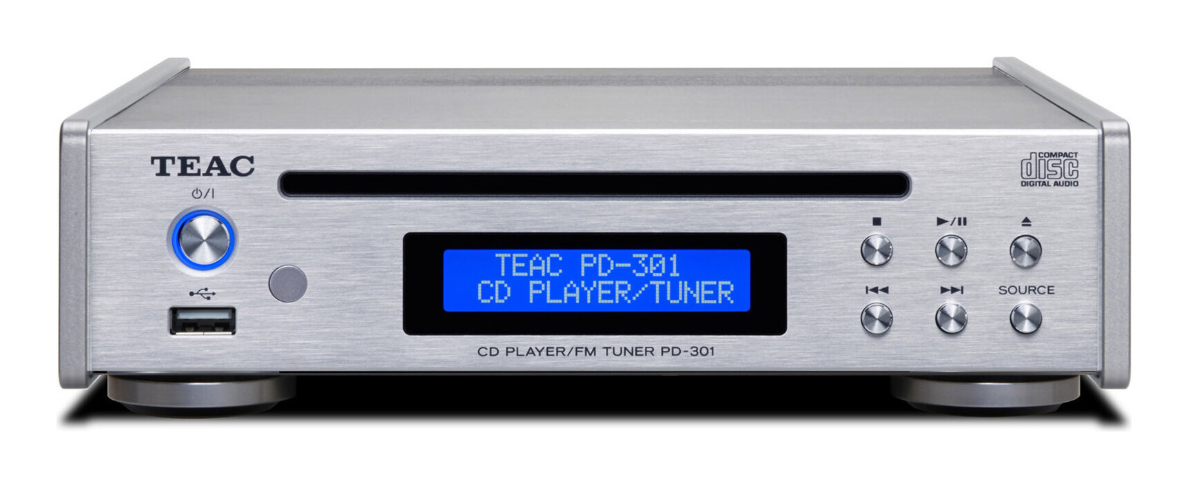 TEAC PD-301-X/S CD電気蓄音機/FMラジオ受信機 広広としたFM USB記憶装置快い音生まれ変わり相応う【貨物輸送無料】