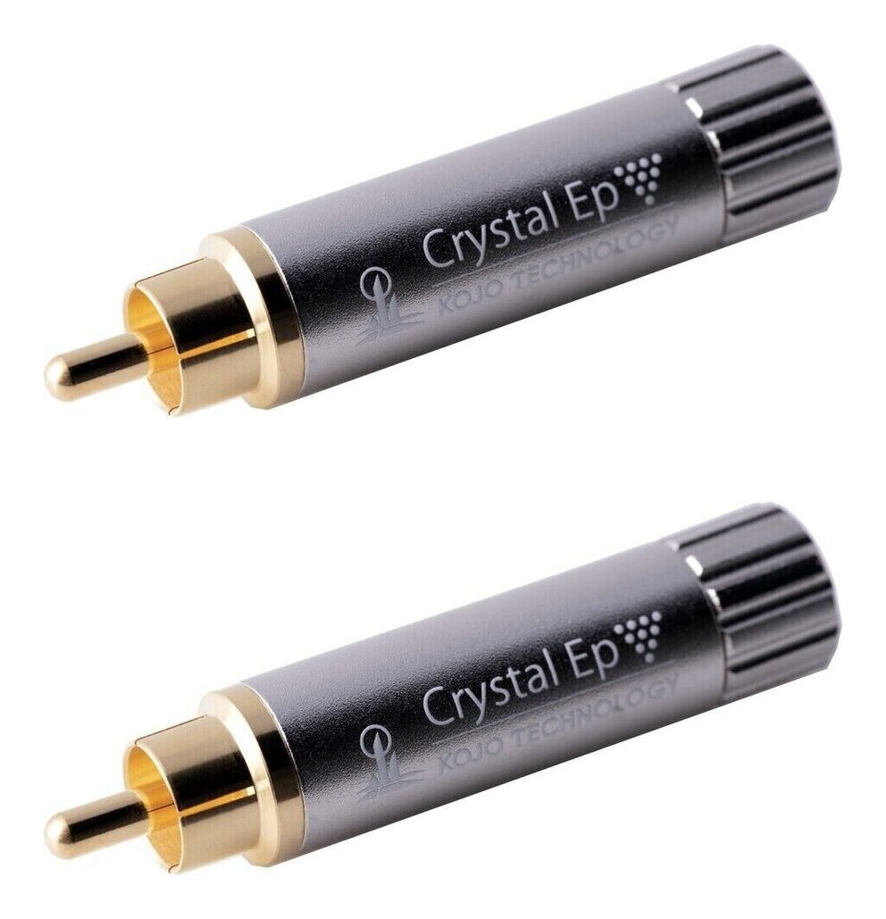 KOJO TECHNOLOGY Crystal EpR ×2 (2個セット) RCAプラグ プラグ型 仮想アース【送料無料】|さくら山楽器