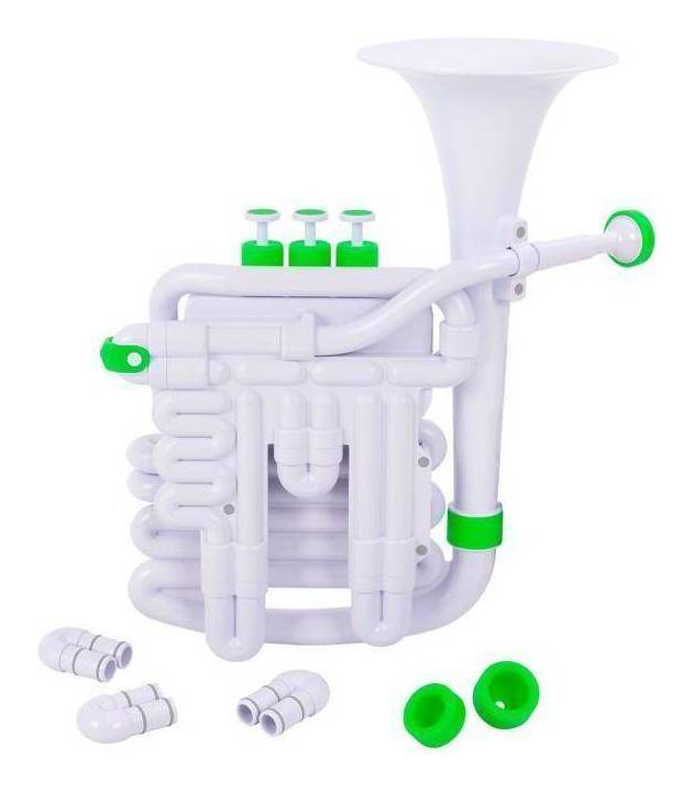 Jhorn プラスチック製 さくら山楽器 Nuvo ホワイト グリーン Smtb Tk さくら山 サクラ楽器 送料無料 管楽器 Jhorn N610jhwgn