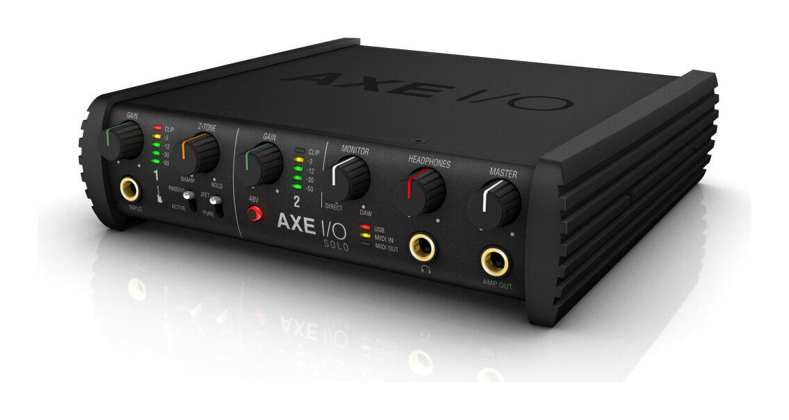IK Multimedia AXE I/O SOLO ギタリスト必携のコンパクトなプレミアム・インターフェイス【送料無料】【ポイント5倍】
