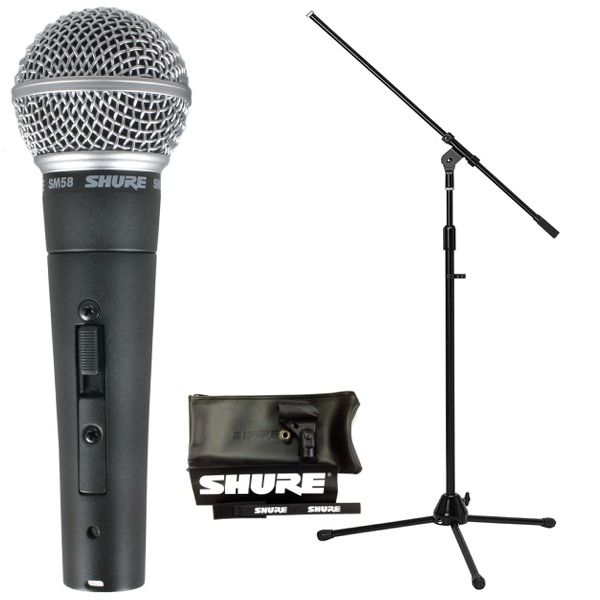 SHURE SM58SE(ブームマイクスタンド付7点セット)/正規品2年保証【送料無料】｜さくら山楽器
