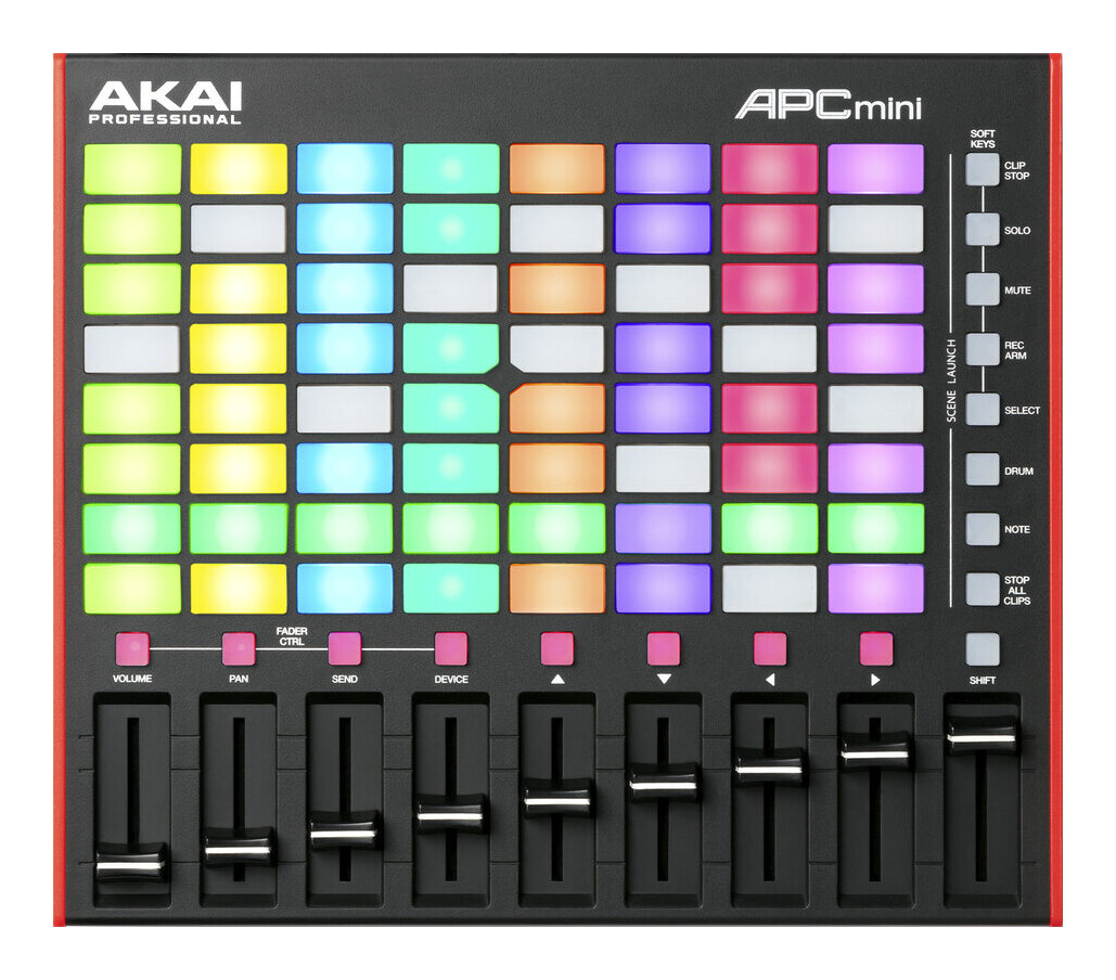 【AKAI APC mini】 MIDIコントロールパッド Akai Profesjonalny kontroler APC Mini MK2 - kontroler USB