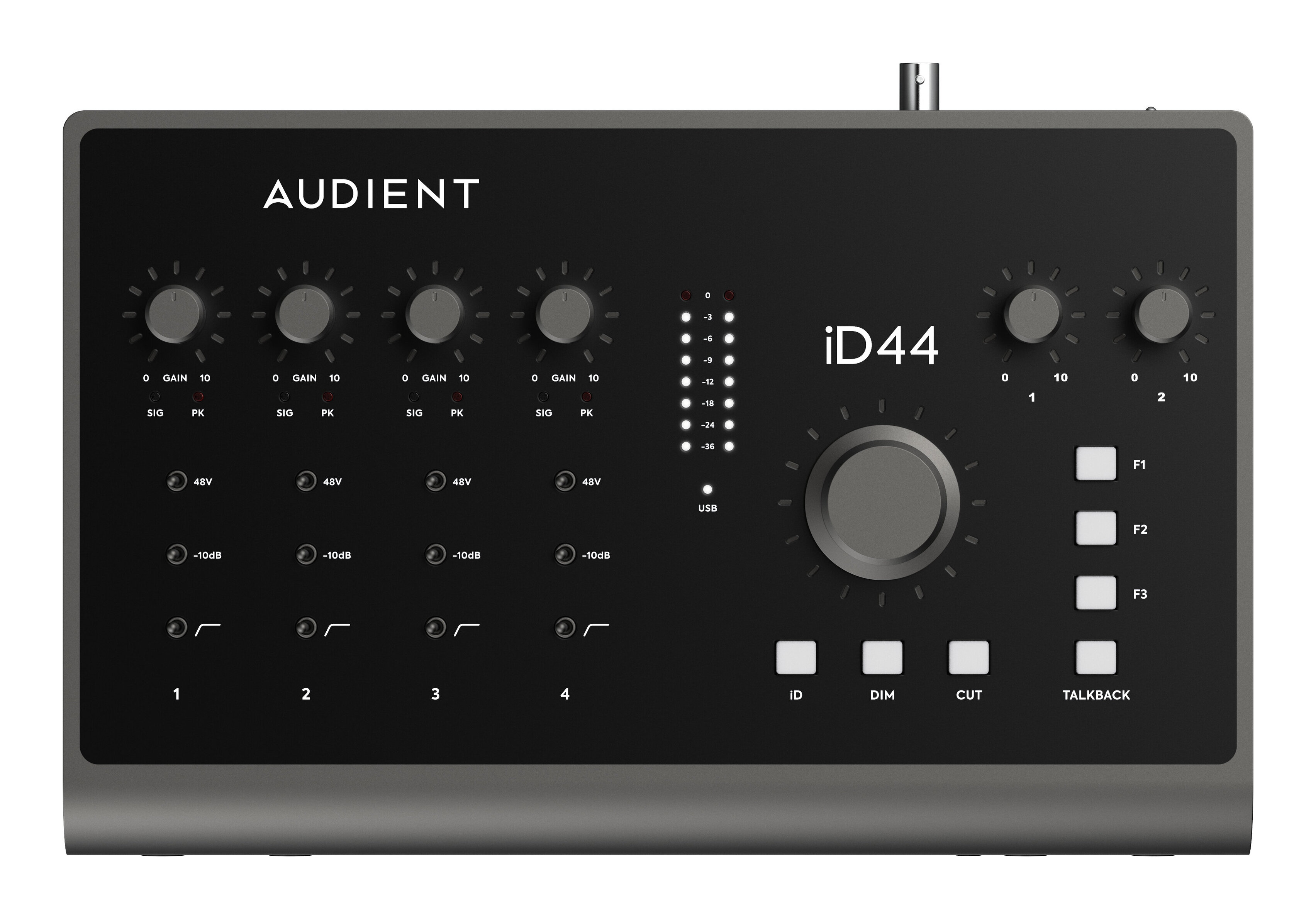 AUDIENT iD4mkII オーディオインターフェイス audient iD4mkII ｜イケベ楽器店オンラインストア