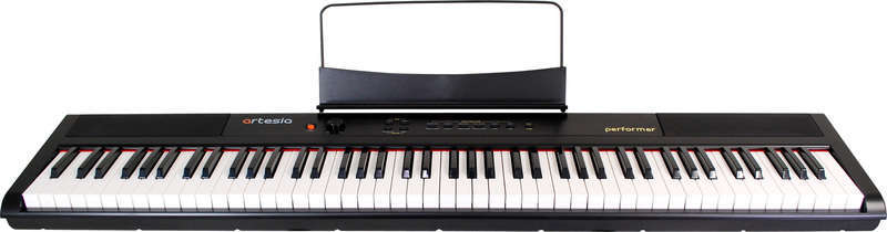 artesia Performer/BK 電子ピアノ ベロシティーセンシティビティ鍵盤 デジタルピアノ【送料無料】【ポイント5倍】｜さくら山楽器
