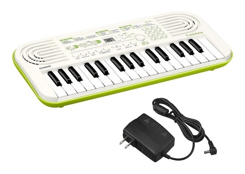 CASIO SA-50(純正ACアダプター/AD-E95100LJ付) 小さい手でも弾きやすい、手軽に弾ける32ミニ鍵盤【送料無料】