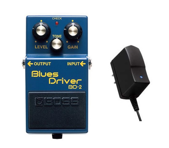 BOSS BD-2+PSA-100S2(純正ACアダプター) Blues Driver【送料無料】｜さくら山楽器