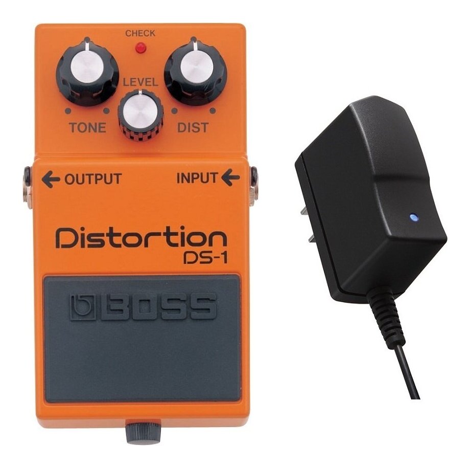 BOSS DS-1(純正ACアダプター/PSA-100S2付) Distortion ディストーションの原点機、王道の歪サウンド【送料無料】