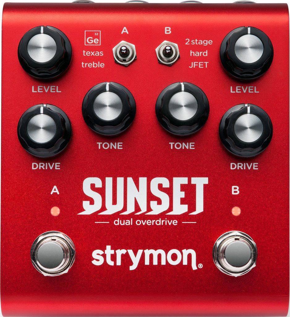 Strymon SUNSET Dual Overdrive ストライモン オーバードライブ / ブースター【送料無料】【ポイント10倍】