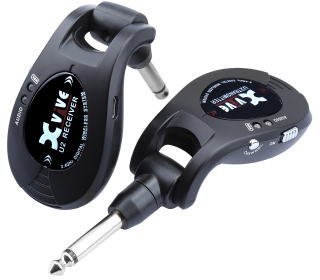 Xvive XV-U2/Black 2.4GHz デジタルワイヤレス・システム【送料無料】【ポイント10倍】