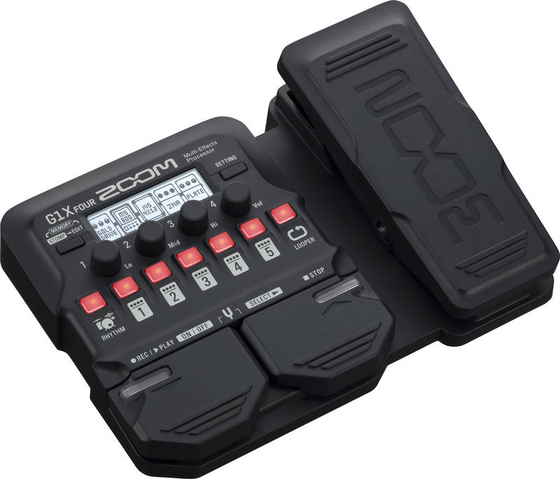楽天市場】ZOOM G1 FOUR 新品 コンパクトマルチエフェクター