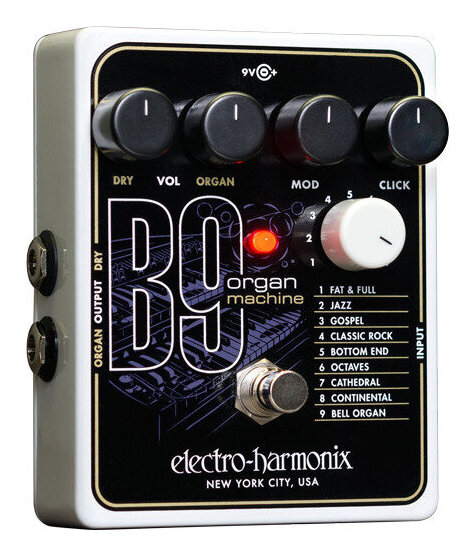 ELECTRO HARMONIX B9 Organ Machine オルガンサウンドをシミュレート【送料無料】【国内正規品】【ポイント5倍】｜さくら山楽器