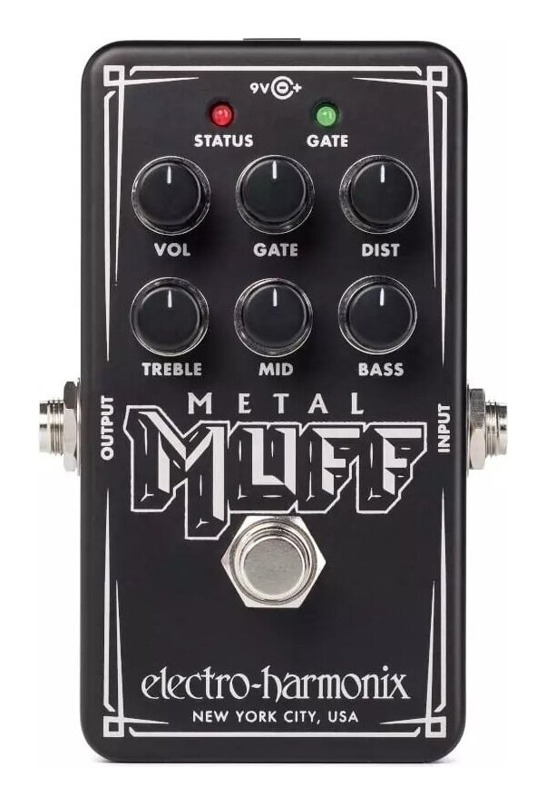 ELECTRO HARMONIX Nano Metal Muff ノイズゲート搭載 メタル ディストーション/国内正規品【送料無料】