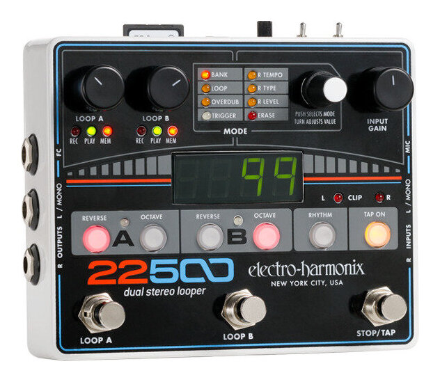 ELECTRO HARMONIX 22500 Dual Stereo Looper ルーパー【ポイント5倍】【送料無料】【国内正規品】