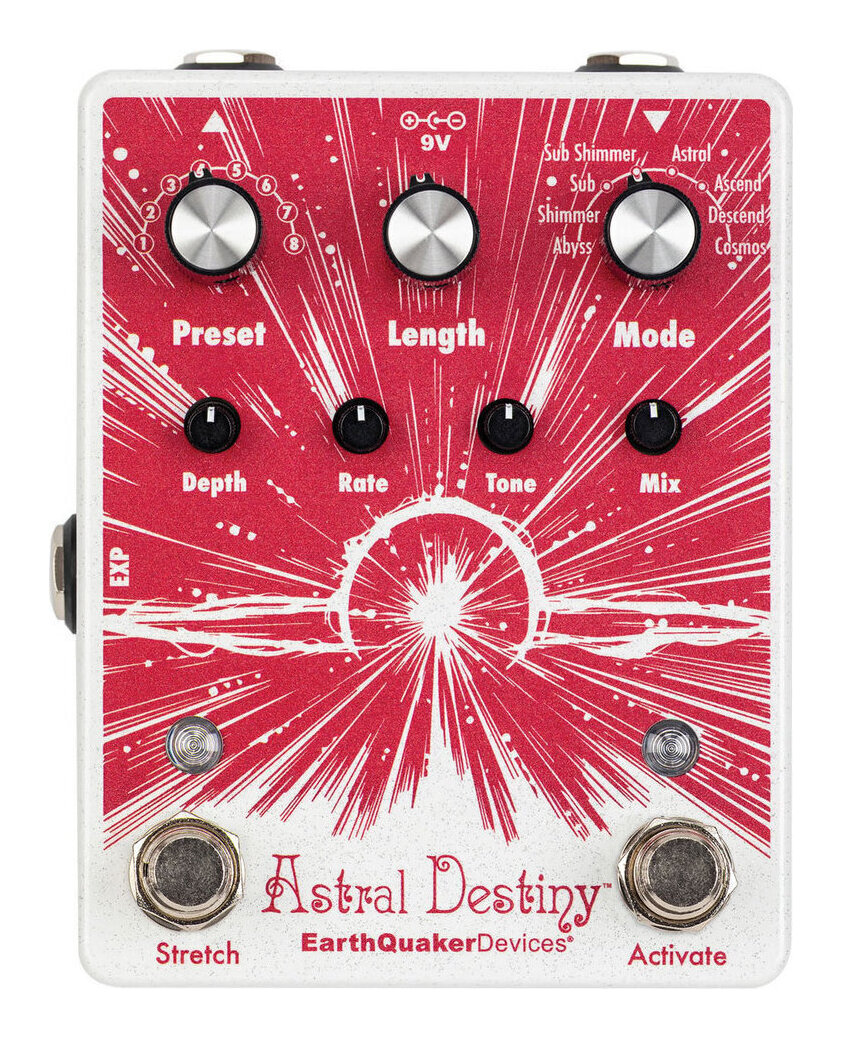 EarthQuaker Devices Astral Destiny オクターブ モジュレーション リバーブ【送料無料】【ポイント10倍】