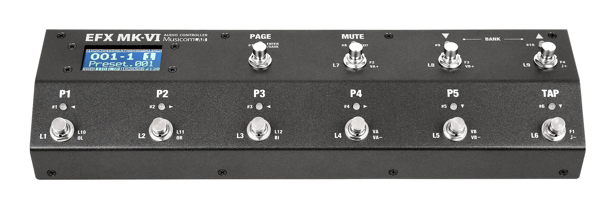 楽天市場】MusicomLAB EFX MK-VI 新品 ループ・スイッチャー/MIDI