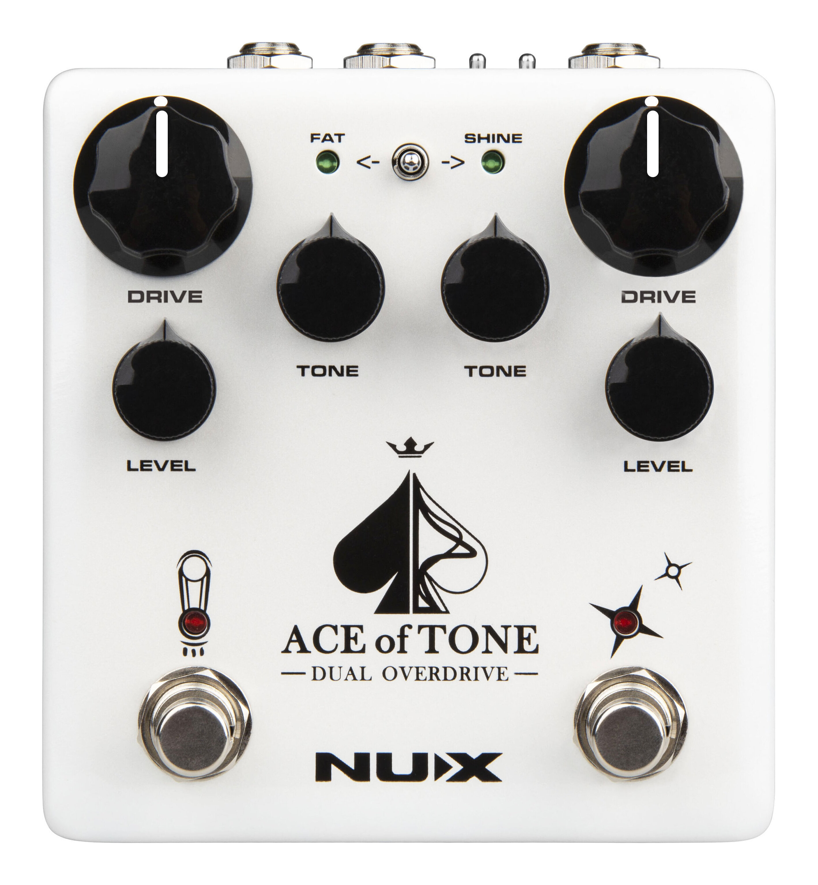 NUX ACE of TONE デュアル オーバードライブ ペダル【送料無料】
