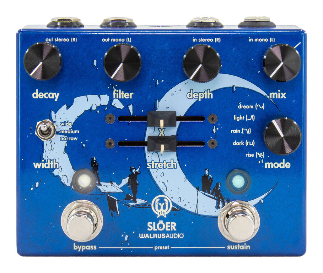 WALRUS AUDIO WAL-SLOER #BL / Sloer ステレオ・アンビエント・リバーブ【送料無料】【ポイント5倍】