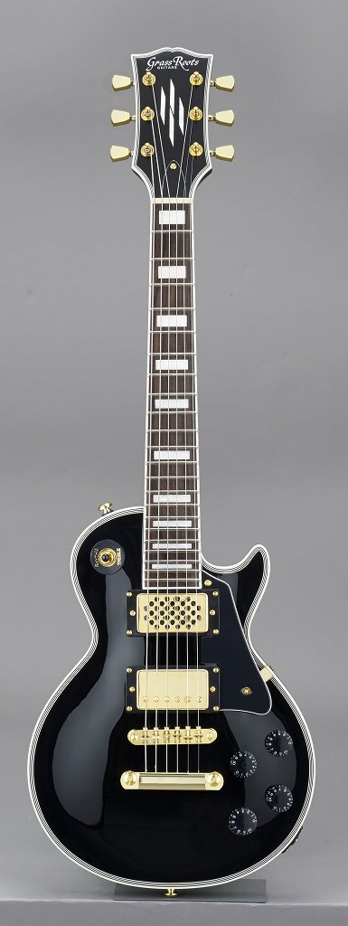 GrassRoots エレキギター BK ブラック ギター グラスルーツ ESP [※お取り寄せ商品] Grass Roots G-LP-CTM Black グラス