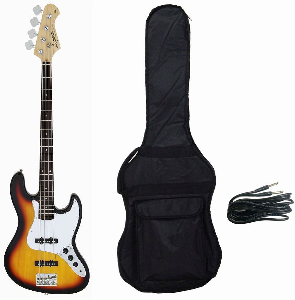 Legend LJB-Z 3TS(3 Tone Sunburst) ジャズベース/ケース付【代金引換不可】【送料無料】|さくら山楽器