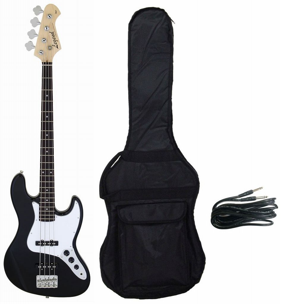 Legend LJB-Z BK(Black) ジャズベース/ケース付【代金引換不可】【送料無料】