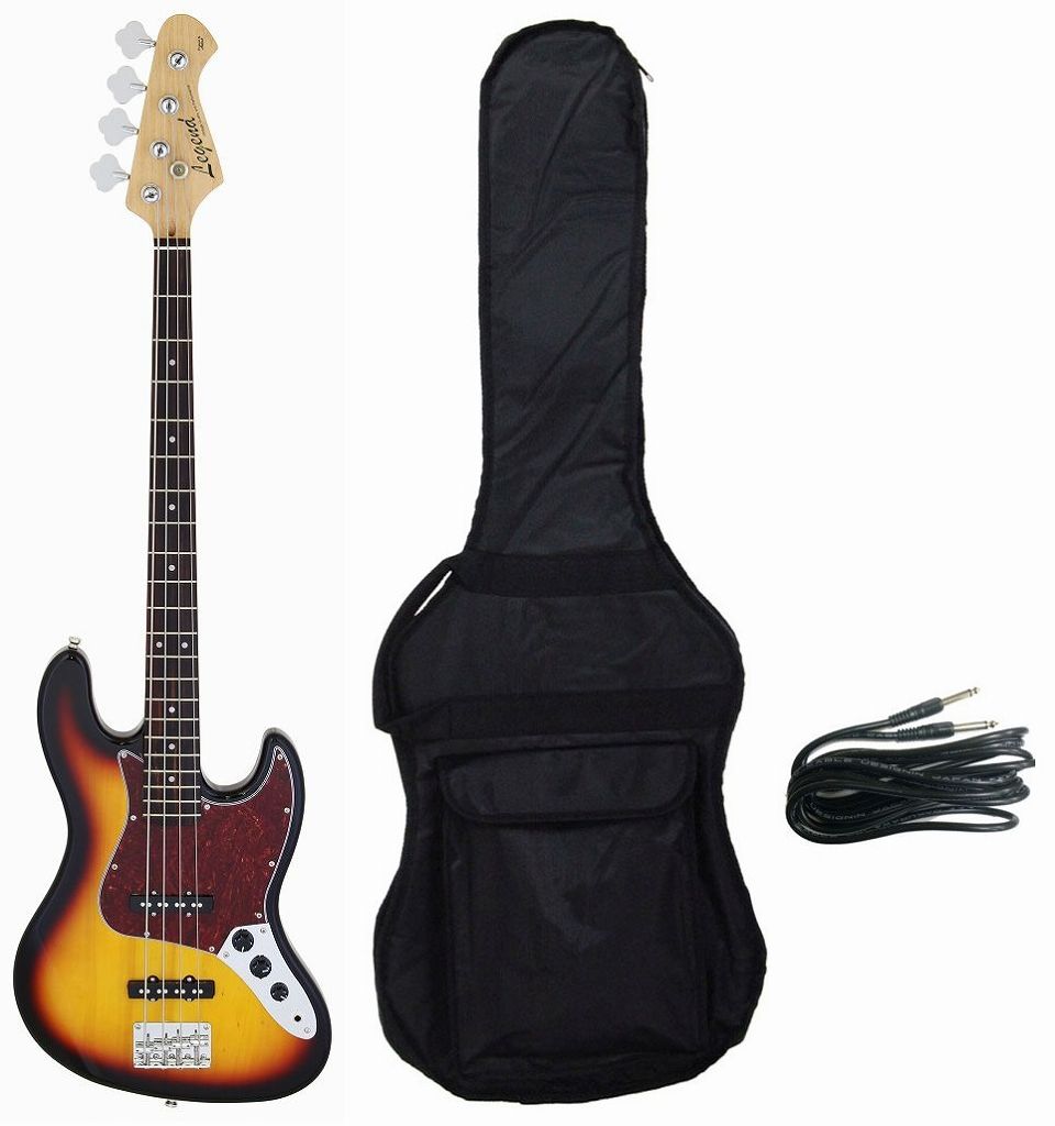 Legend LJB-Z TT 3TS(3 Tone Sunburst タートイズピックガード) ジャズベース/ケース付【代金引換不可】【送料無料】|さくら山楽器
