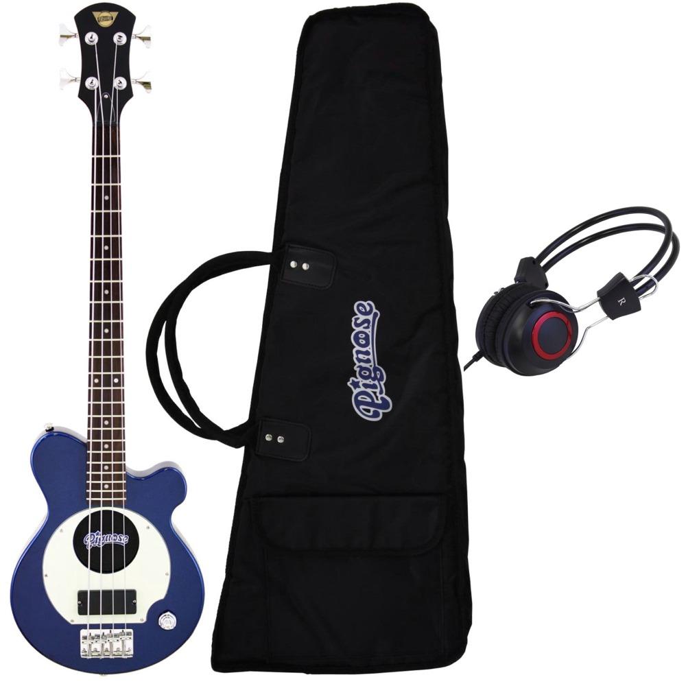 緑　Pignose アンプ内蔵 エレキベース　ピグノーズ 楽天市場】ピグノーズ Pignose PGB-200 BS+ヘッドホン アンプ