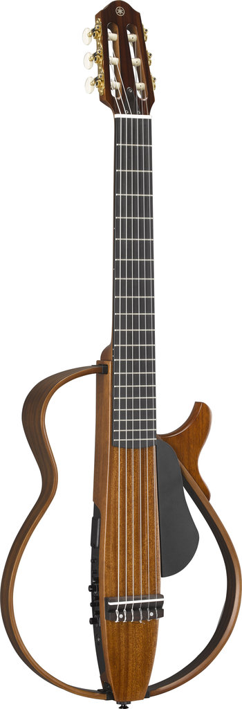 1578 極美 YAMAHA ヤマハ サイレントギター ナイロン SLG200N サイレントギター(トランスルーセントブラック)【ナイロン弦