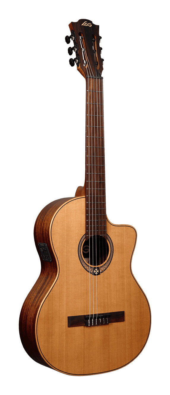 楽天市場】【送料込】LAG GUITARS THV30ACE Hyvibe 30 生音に様々な