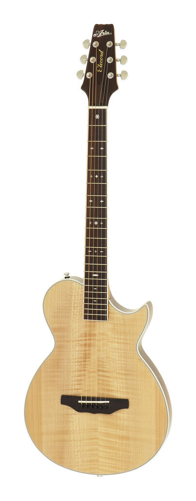 ARIA APE-100 N (Natural) Fishmanピエゾピックアップ搭載 薄胴 エレアコ/ギグバッグ付【送料無料】【ポイント5倍】