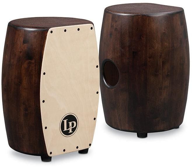 Latin Percussion LP M1405MN Matador Stave Quinto Cajon Mahogany Stain with Natural Front カホン(カホーン)【送料無料】