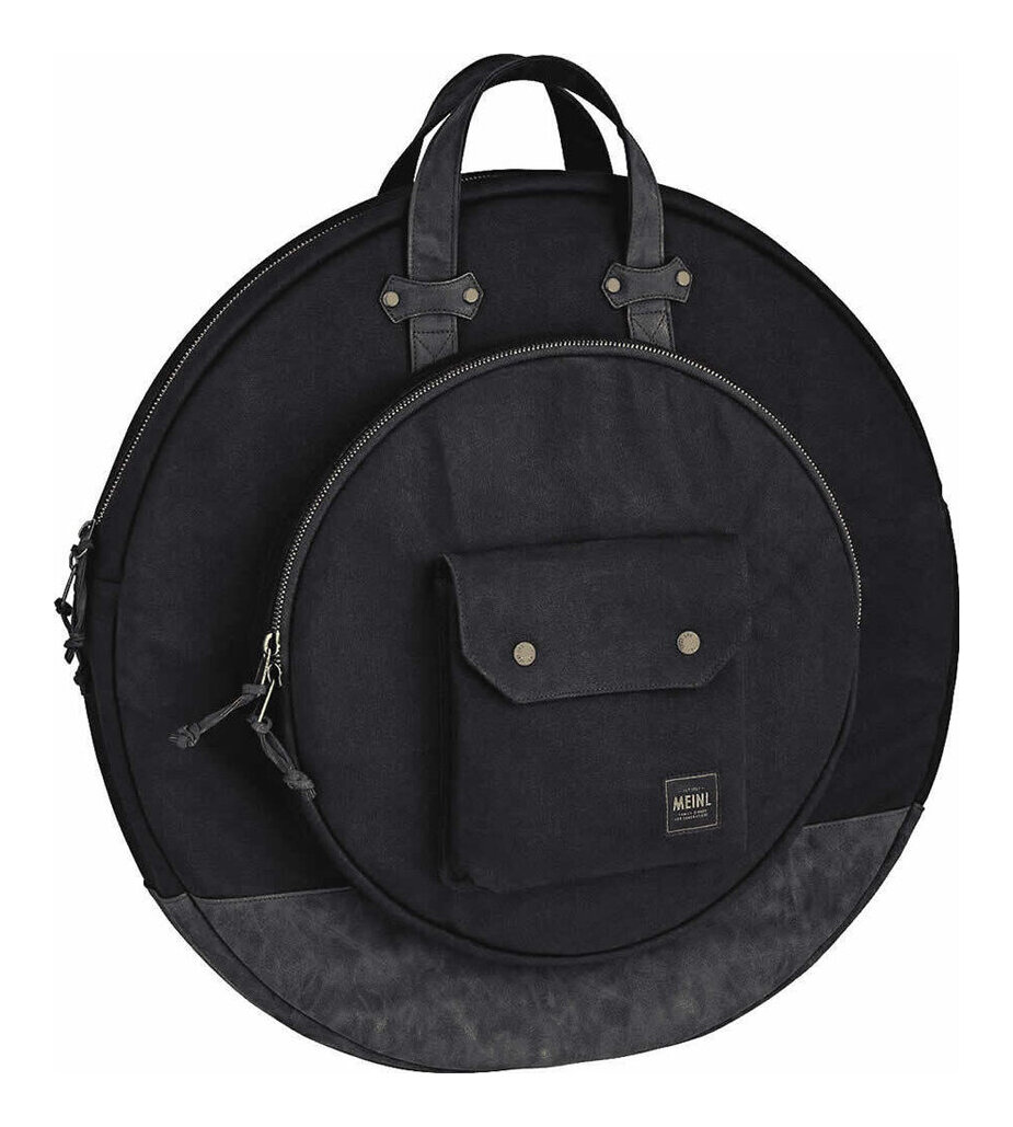 MEINL MWC22BK Black 22インチ シンバル収納可能 ワックスコーティング仕上げ コットン・キャンバス シンバルケース【送料無料】|さくら山楽器