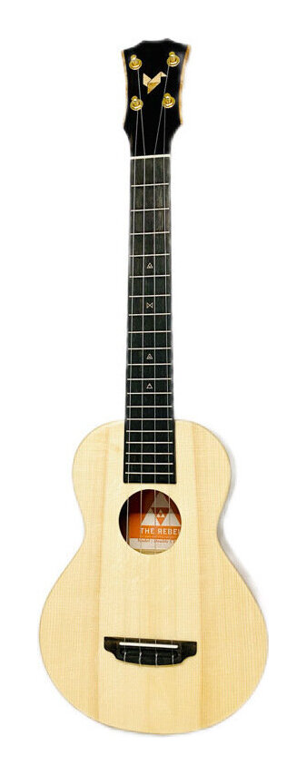 THE REBEL UKULELE Double Cheese Concert Long コンサート ロングネック ウクレレ【送料無料】