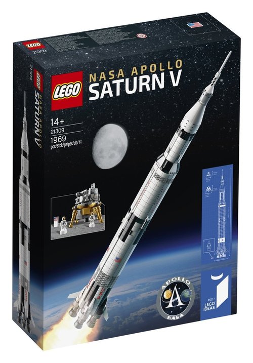 レゴ 21309 アイデア LEGO NASA アポロ計画 サターンV レゴ アイデア レゴブロック 女の子プレゼント 男の子プレゼント 誕生日プレゼント LEGOブロック