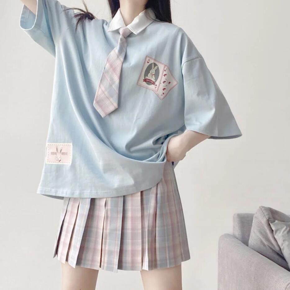 高校生 中学生 夏服 ゆったり 通勤 レディース 可愛い エレガント 上品 春服 二次会パーティードレス 日常 トップ スカート