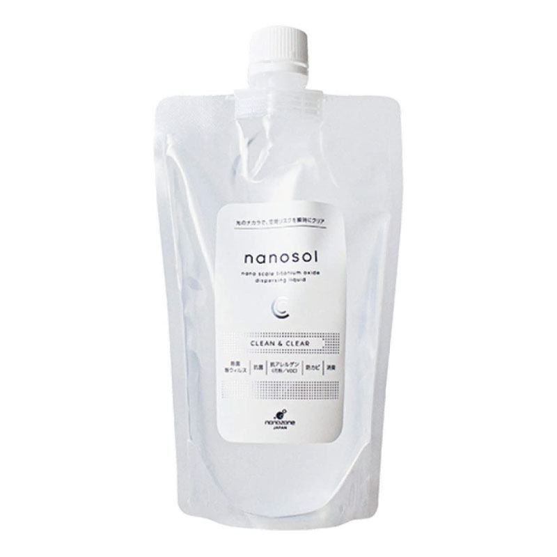 新品未使用 nanosolナノソルCC酸化チタン配合スプレーリフィル1000ml Amazon.co.jp: nanosol ナノソル CC 1000ml レフィル 酸化チタン