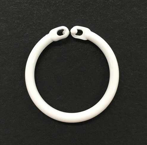 楽天市場】プラカードリング#35 10個 白色 日本製 カードリング 文房具