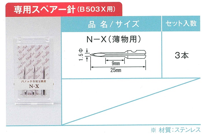 業務用5セット) 日本バノック タグ取付器 B-503X :ds-1741265:PCメイト