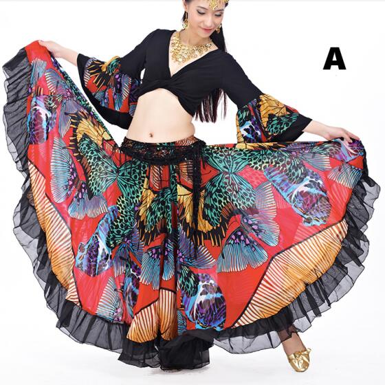 楽天市場】25ヤードジプシースカートホワイト＆エキゾチック柄