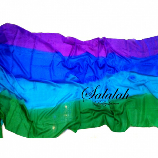 絹地100％グラデーション頭を覆う物 Green/Royalblue/Blue/Purple 緑であること ローヤル青碧 青碧 パープル 木の実社交ダンス御召しもの 御召しもの 御召しもの 習い事御召しもの 習い事御召しもの 習い事着 上演 告げ知らせる会