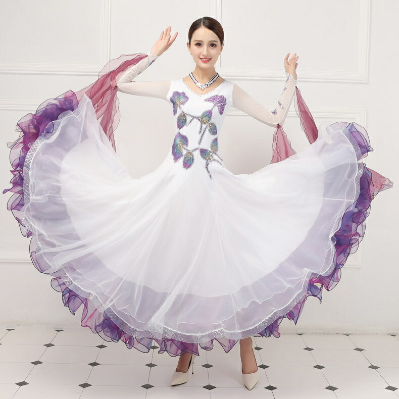 【USED美品】社交ダンス ラテン ピンク×ブラック フリンジ（GWセール中） ラテンドレス WL0115D エレクトリックピンク L 社交ダンス