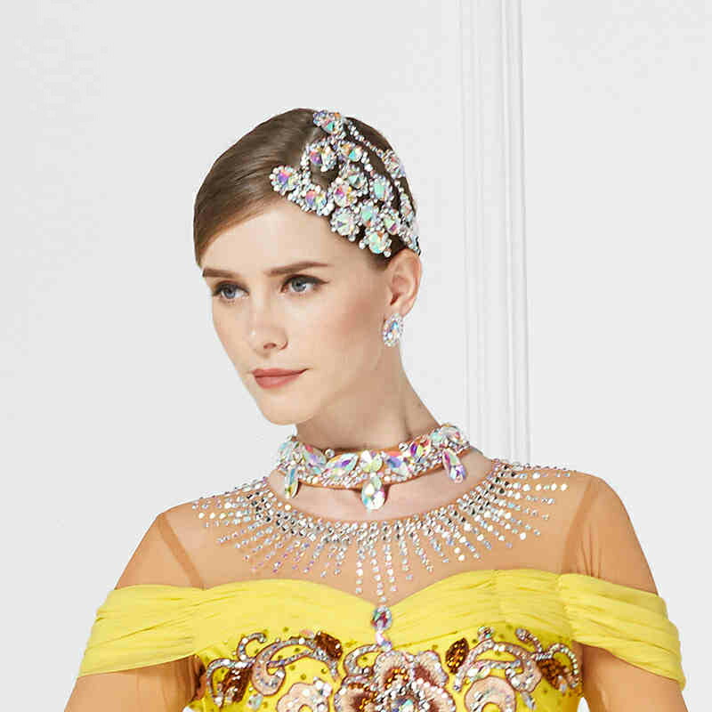 楽天市場】ラテン衣装アクセサリー シルバーヘッドドレス ヘッド