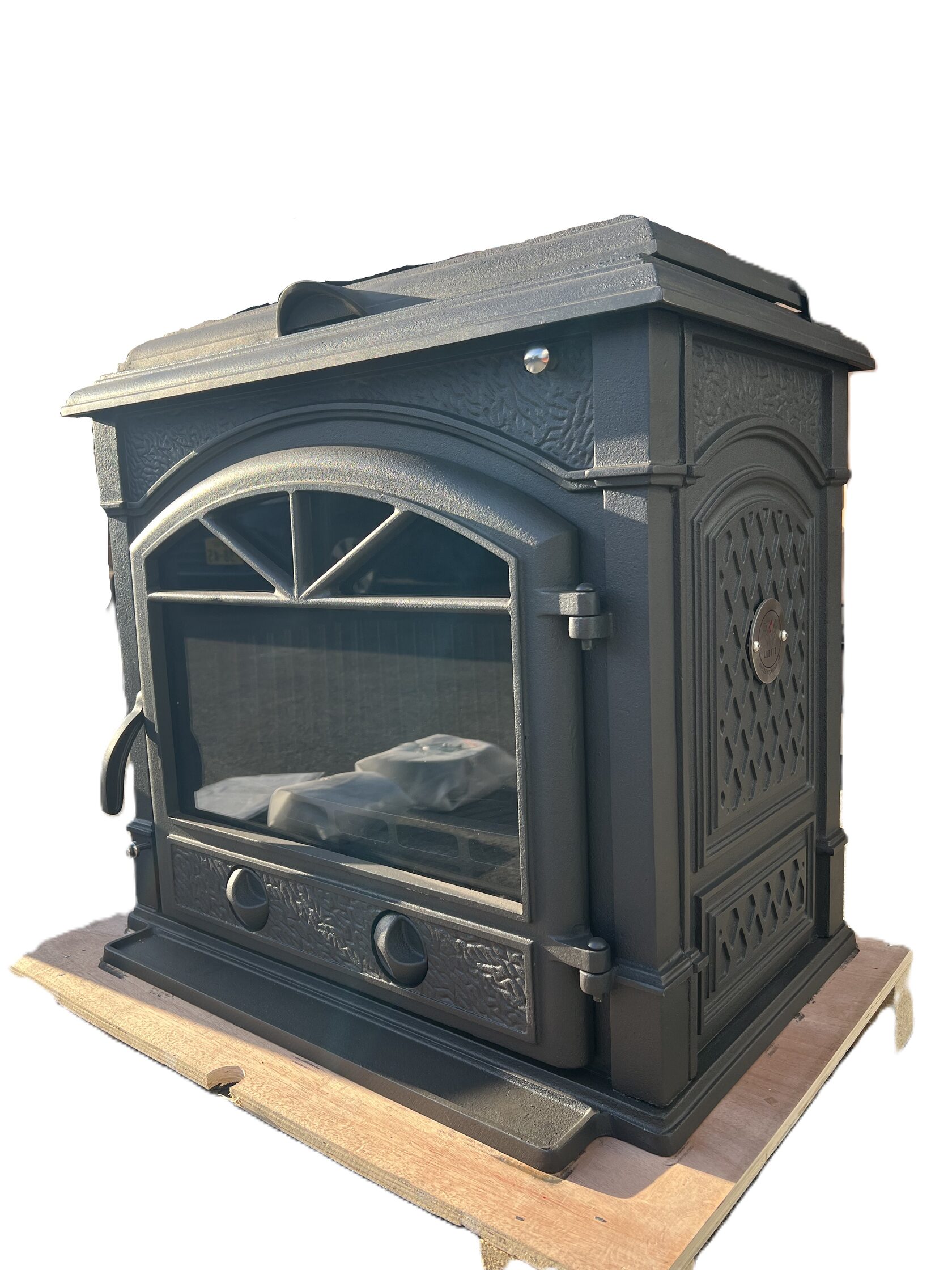 楽天市場】LUONTO ルオント 鋳鉄 薪ストーブ BH52-18KW 183kg 暖房面積 