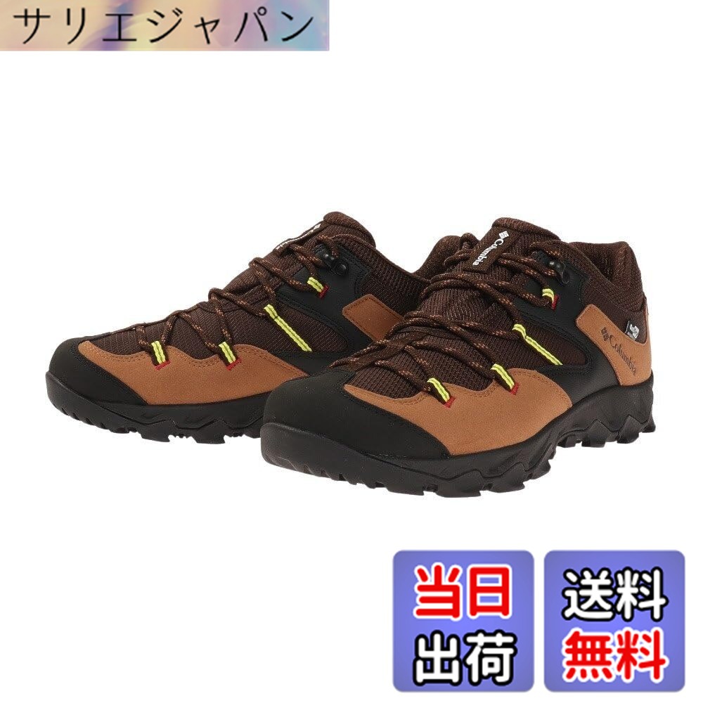 【貨物輸送無料】[Columbia] メンズ セイ赤ちょうちん ファイブ ファースト アウト素っ気ない SABER V LO OUTDRY 010 black bold orange 色：ベージュ、大いさ：25.0 糎