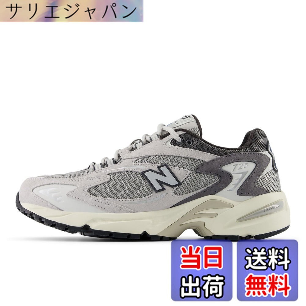 【貨物輸送無料】[ニュー平衡にする] スニーカー ML725 付け届けひな形 メンズ レディース 色：CK(WHITE/GRAY)、大きさ：23.0 珊 D