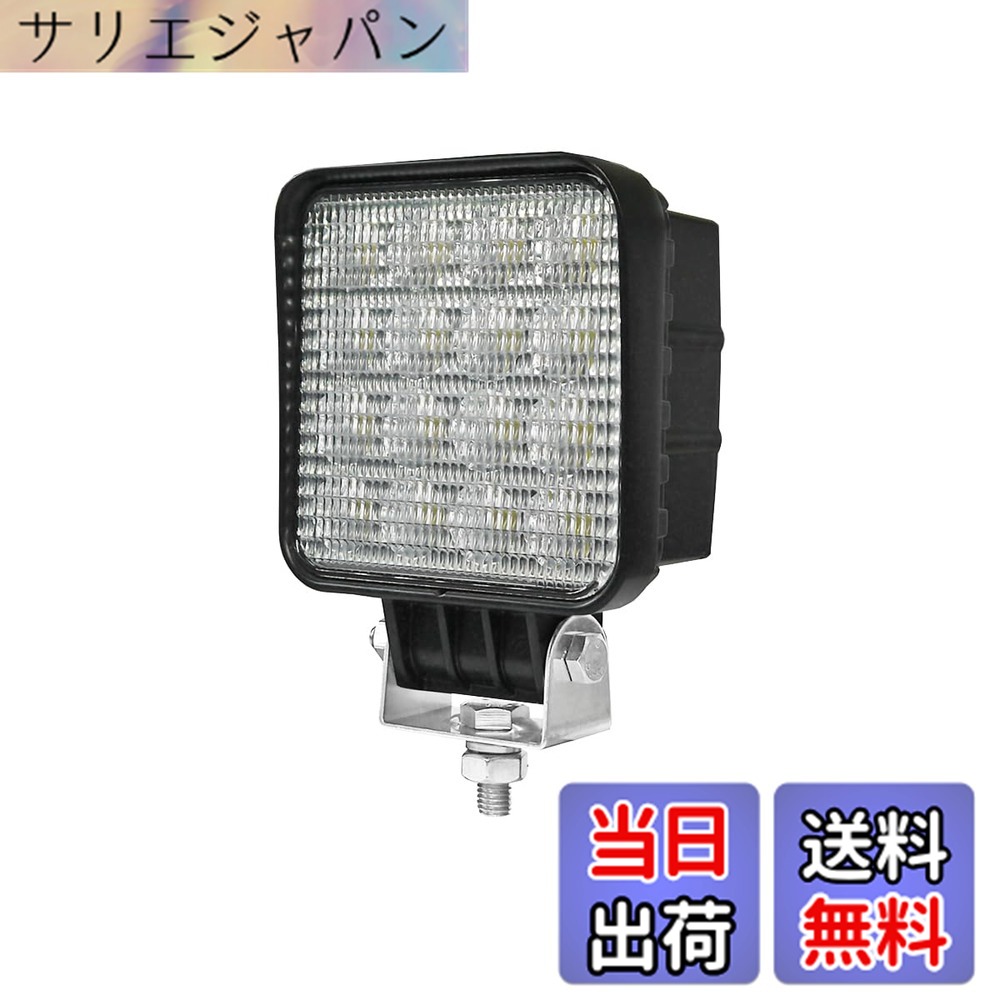 【送料無料】Led work light with switch 色:ホワイト、サイズ:拡散レンズ 48W スイッチ付き|サリエジャパン